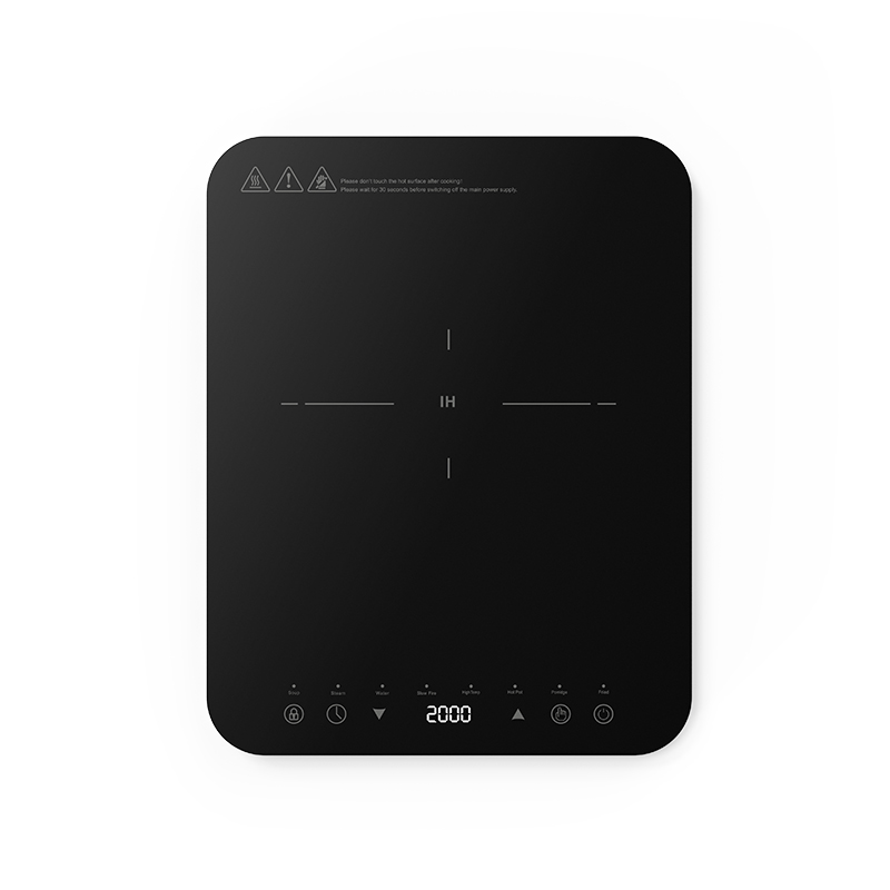 Induction Cooktop Portable - Dual heat dissipation induction cooking zones