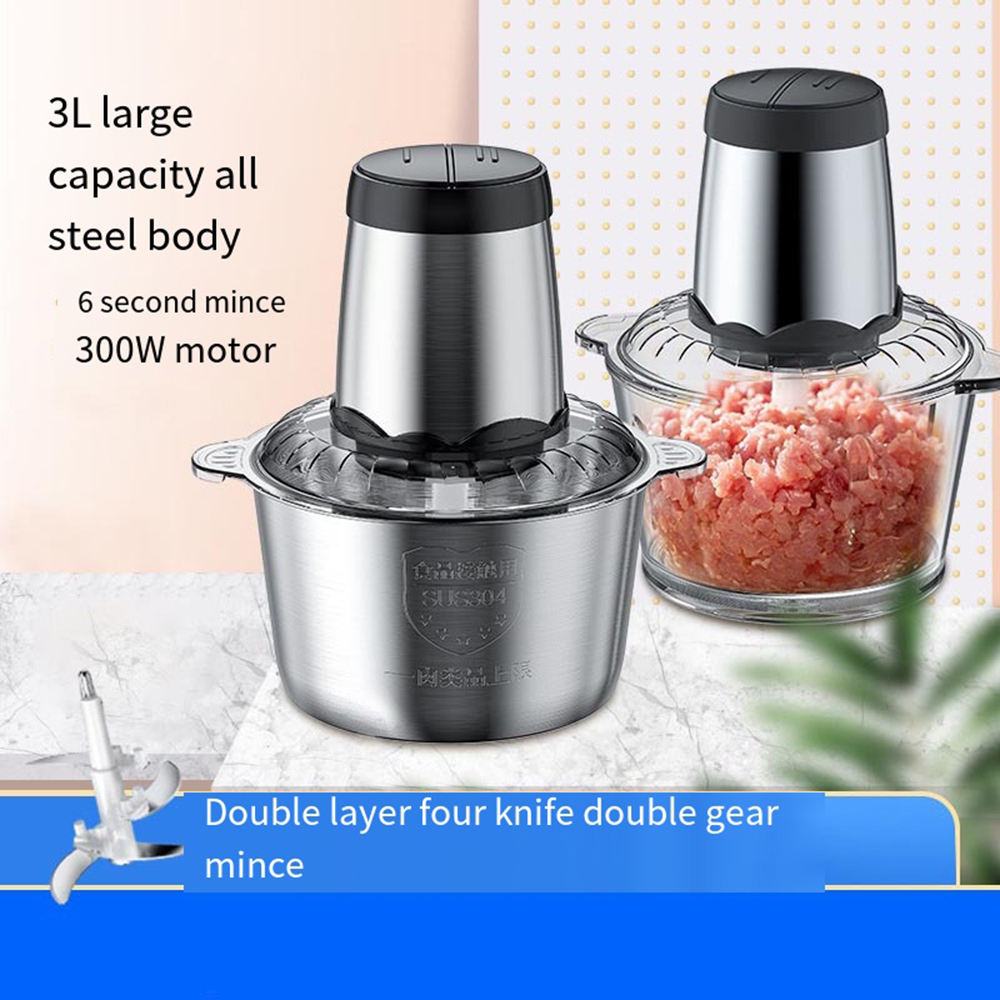 Meat Grinder Attachment - Electric Meat Grinder Machine 3L/2L Stainless