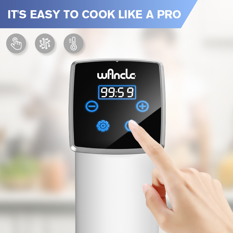 Wancle Sous Vide Cooker IPX7 W - đánh giá và giá Sous Vide Immersion