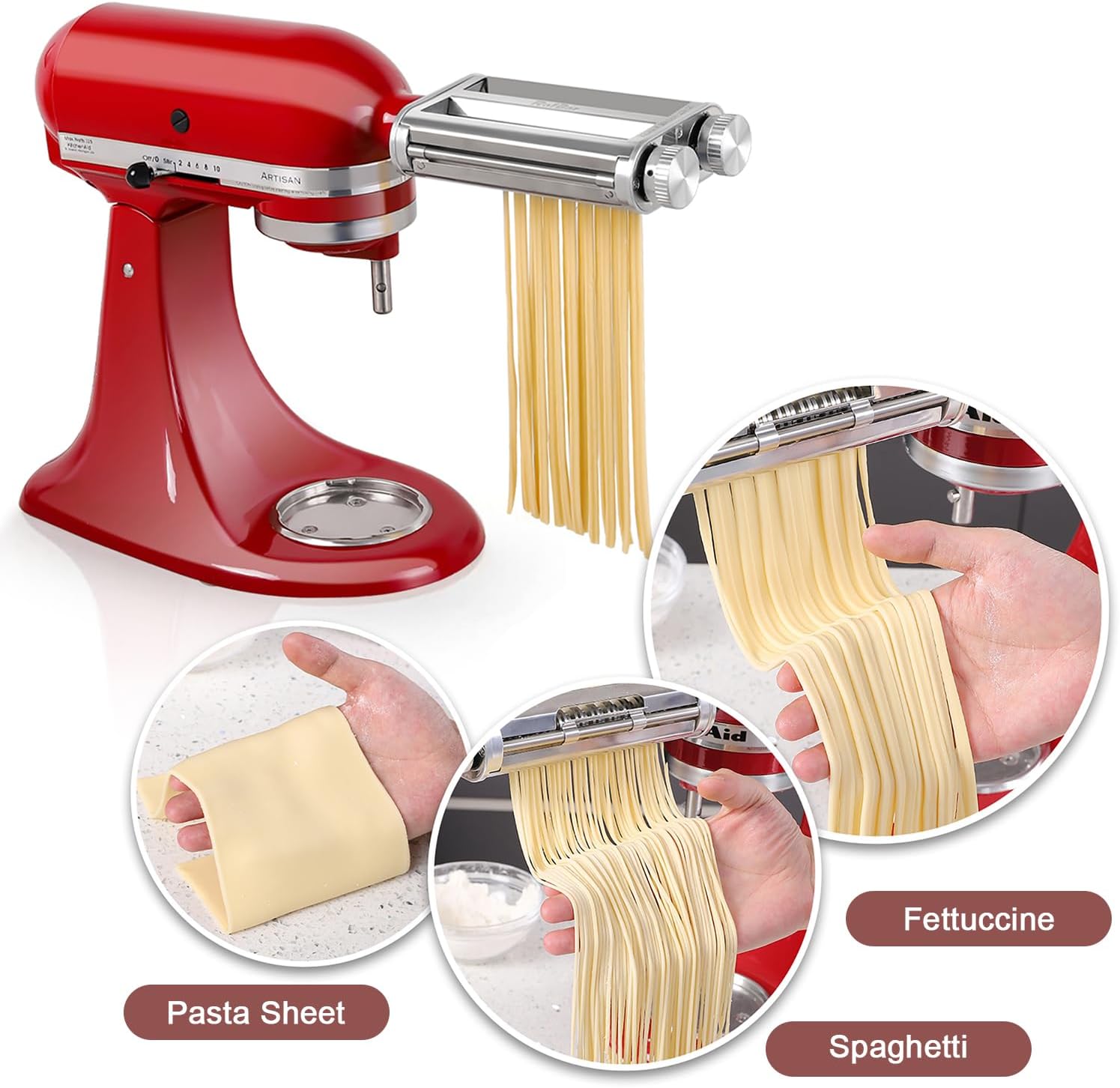 KitchenAid Mixer 3-in-1 Pasta  - đánh giá và giá Kitchen Appliances Kitchenaid