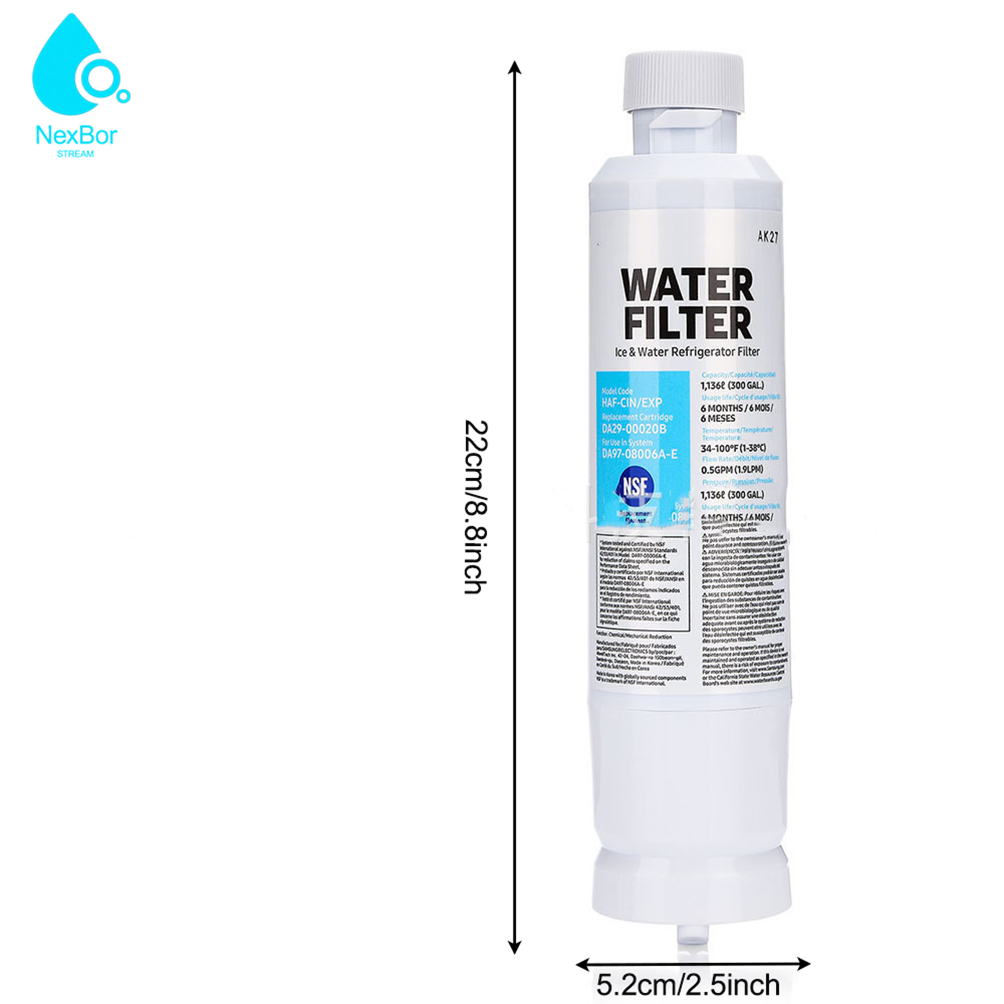 Water Filter for Refrigerator, - đánh giá và giá Kitchen Appliances List