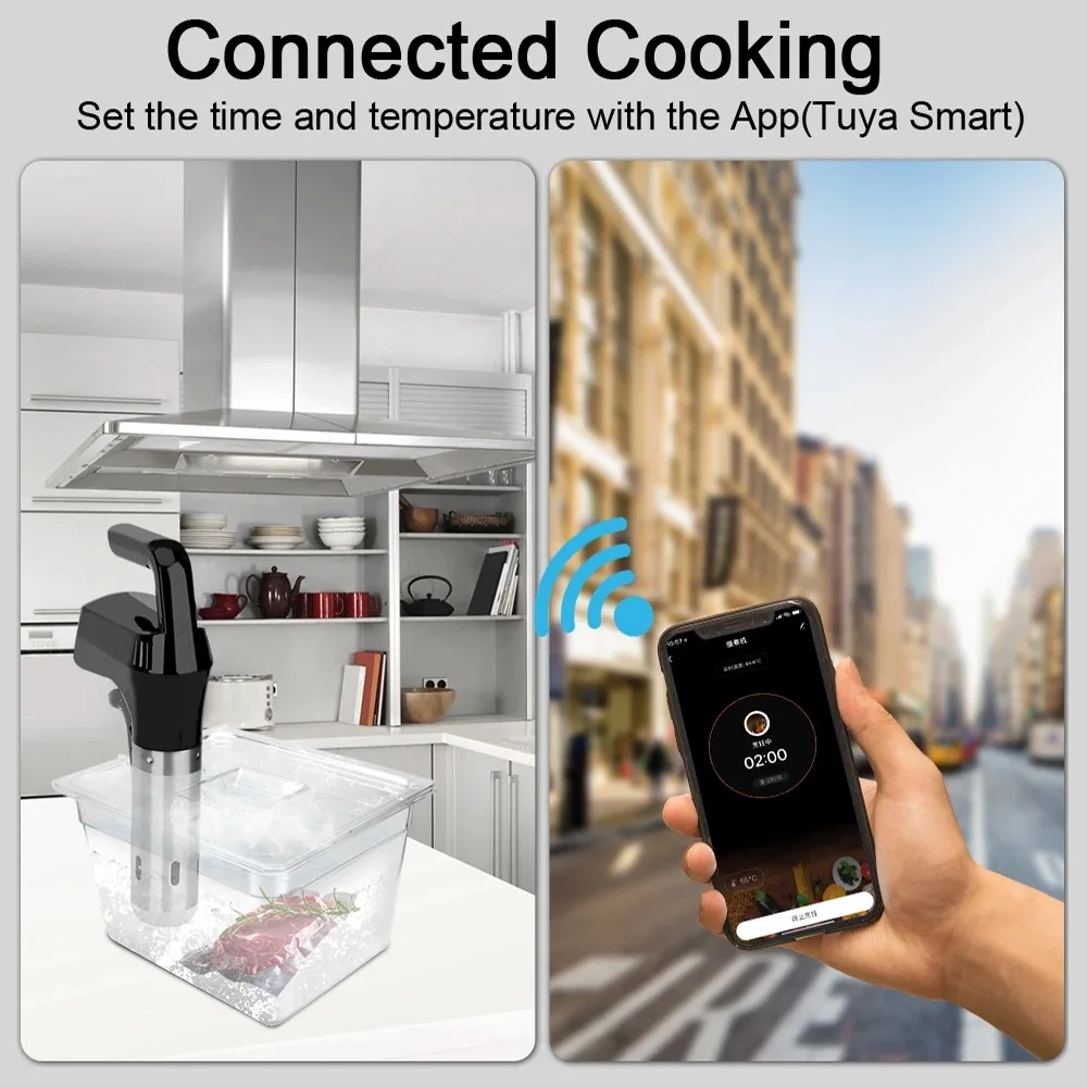 1100W Vacuum Sous Vide Cooker  - đánh giá và giá Sous Vide Immersion