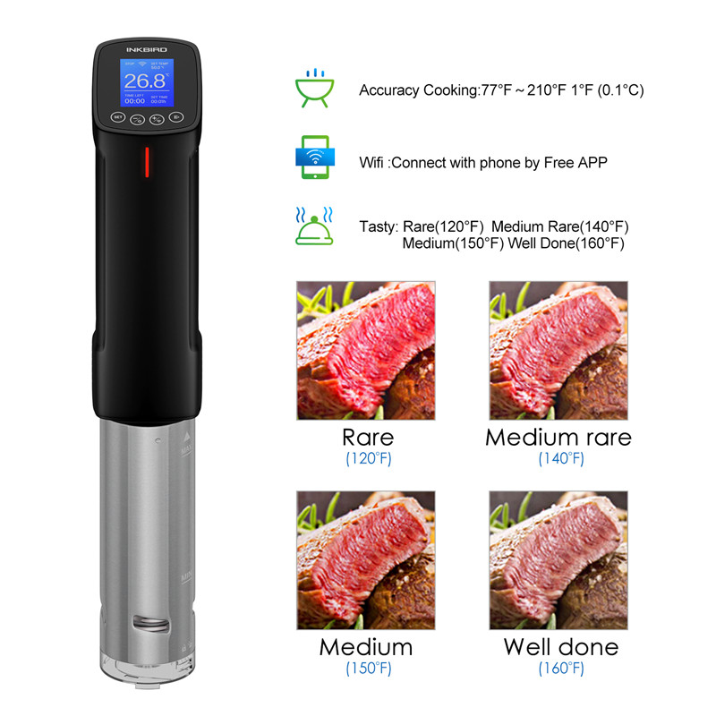 INKBIRD ISV-100W Vacuum Sous V - đánh giá và giá Sous Vide Immersion