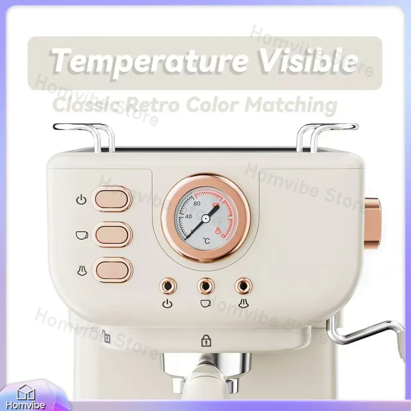 20 Bar Semi-Automatic Espresso - đánh giá và giá Milk Frother Automatic
