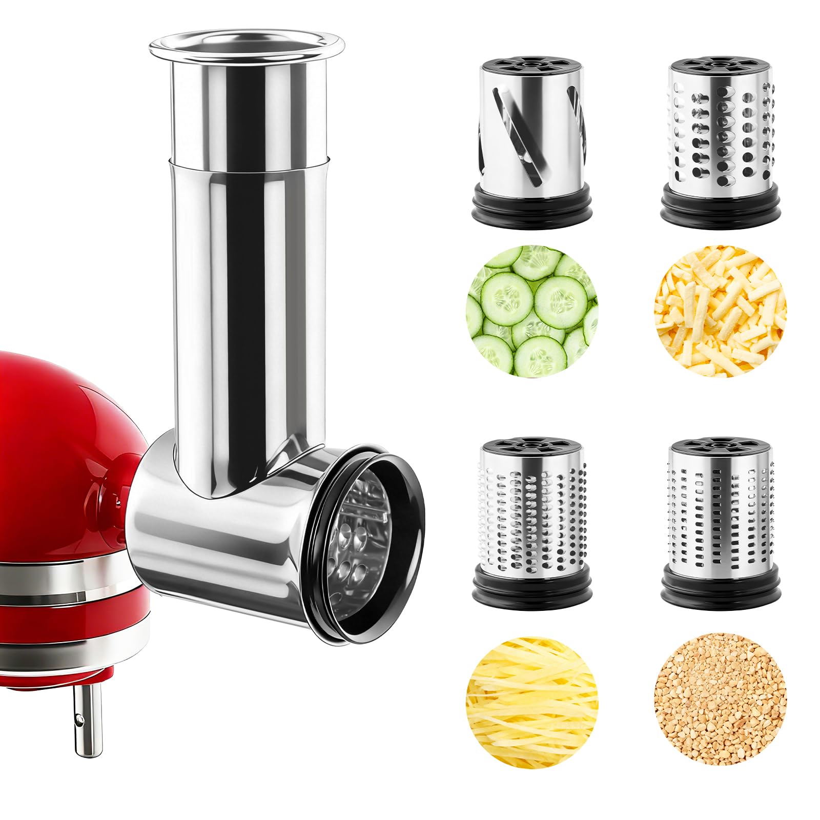 Stainless Steel Slicer Shredde - đánh giá và giá Kitchen Appliances Kitchenaid