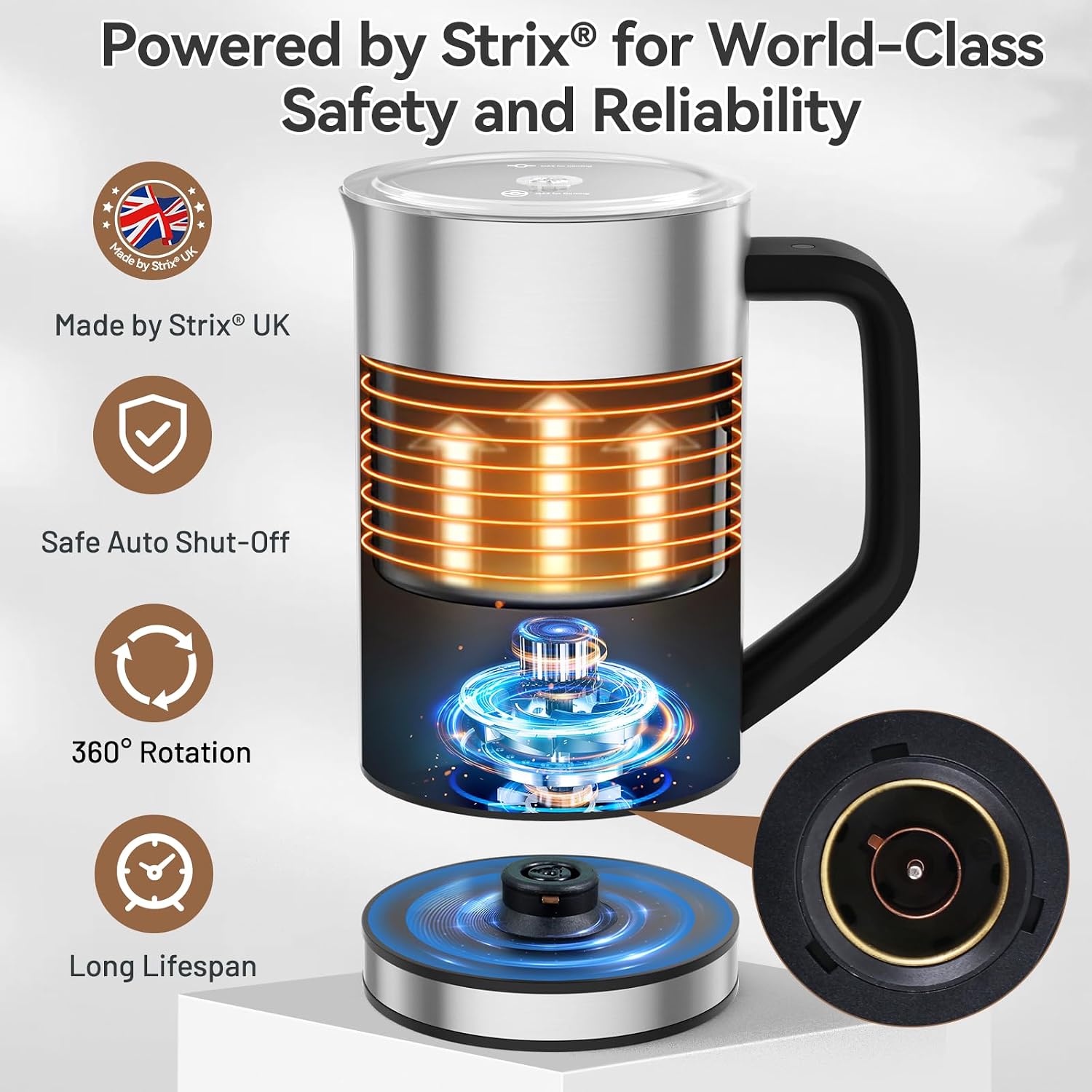 Electric Milk Frother Stainles - đánh giá và giá Milk Frother Automatic