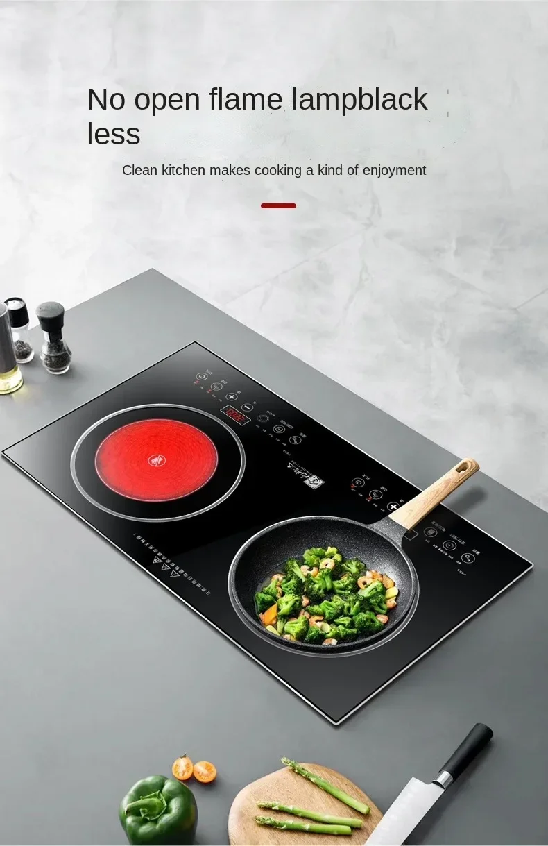 Portable Electric Double Stove - đánh giá và giá Induction Cooktop Portable