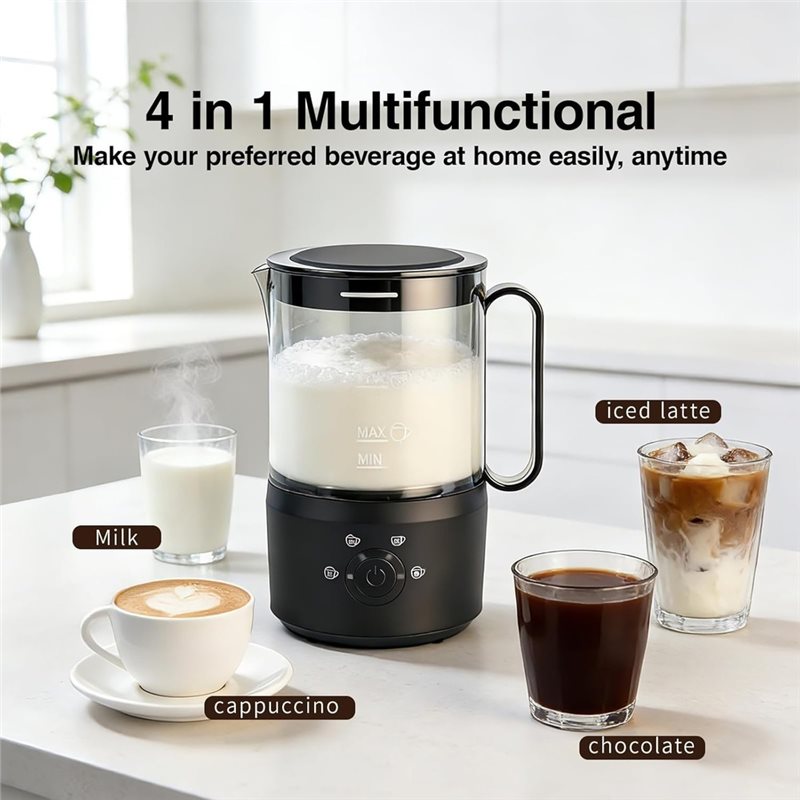 AC39-Milk Frother, 4-In-1 Elec - đánh giá và giá Yogurt Maker Electric