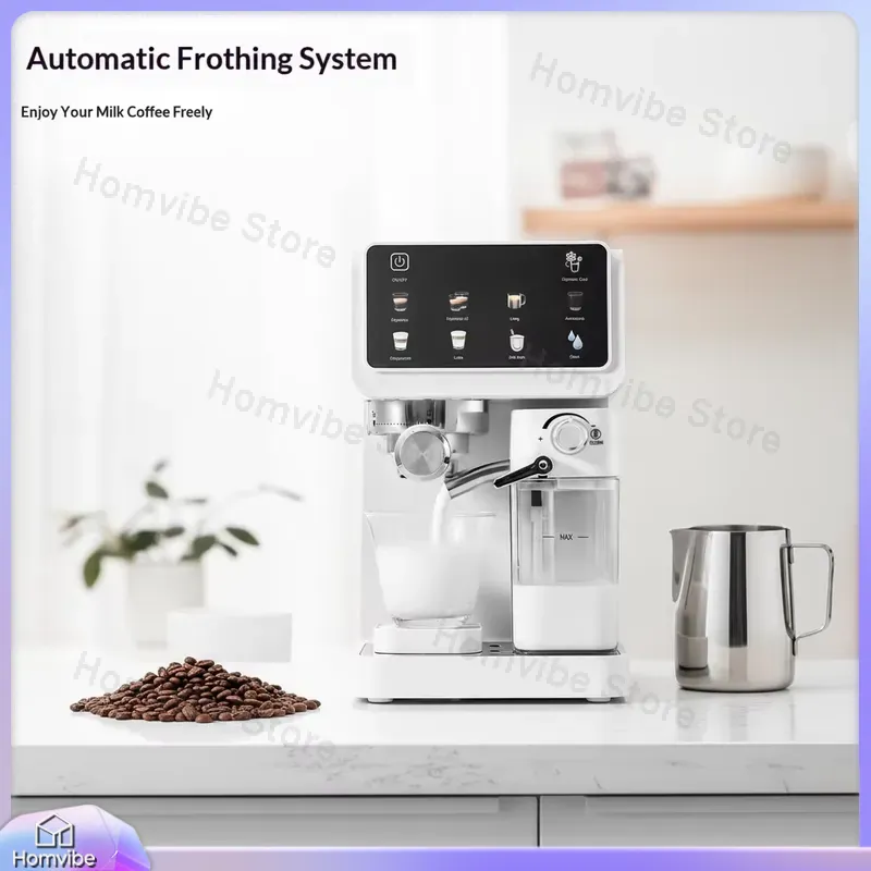Espresso 20 Bar High Pressure  - đánh giá và giá Milk Frother Automatic