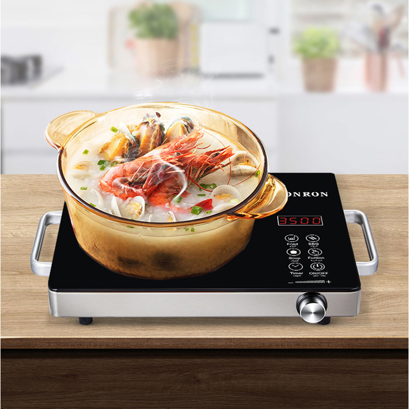 Household 3500W High Power Cer - đánh giá và giá Induction Cooktop Portable