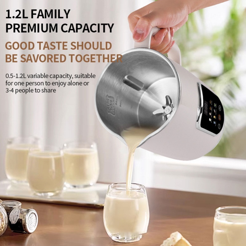 Programmable Nut Milk Maker 8  - đánh giá và giá Soy Milk Maker