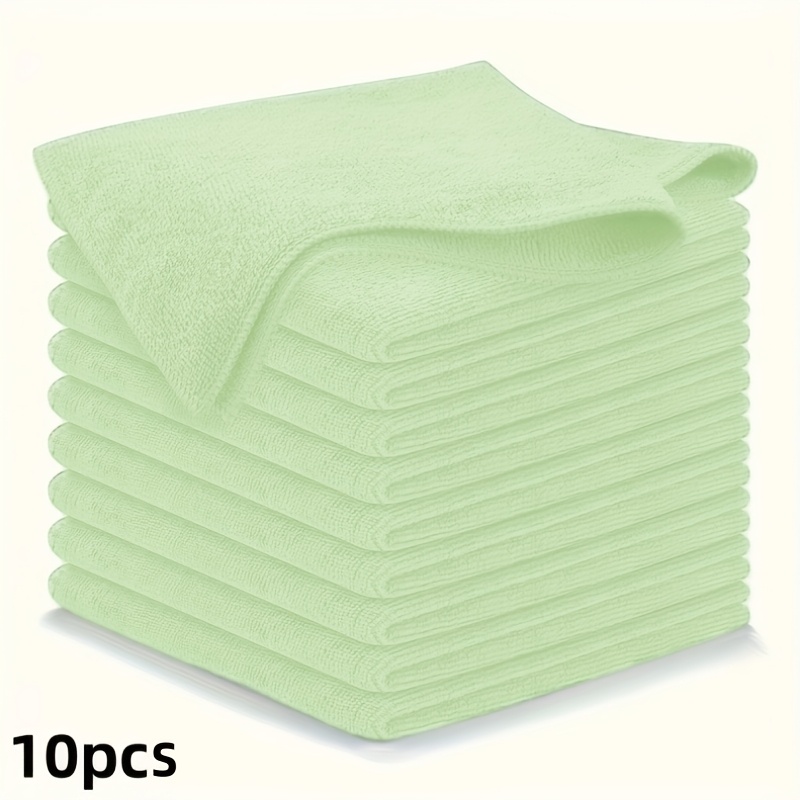 1-50Pcs Light Green Microfiber - đánh giá và giá Kitchen Appliances Countertop
