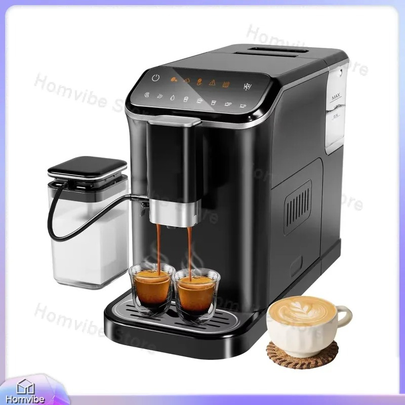 20 Bar Fully Automatic Espress - đánh giá và giá Milk Frother Automatic