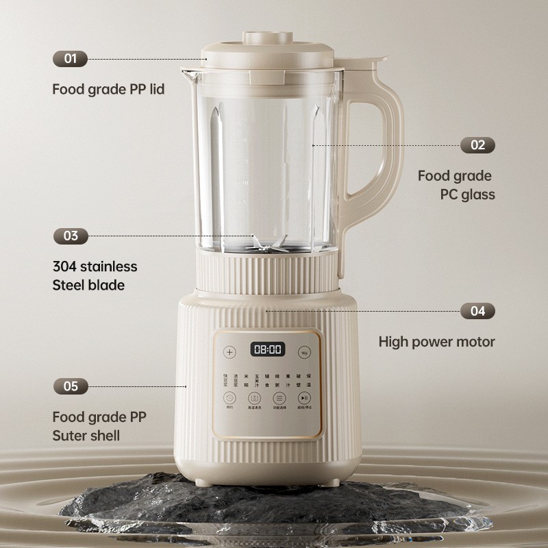 Cross Border Wall-Breaking Fil - đánh giá và giá Soy Milk Maker