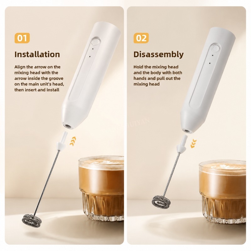 MINI Milk Frother USB Recharge - đánh giá và giá Yogurt Maker Electric