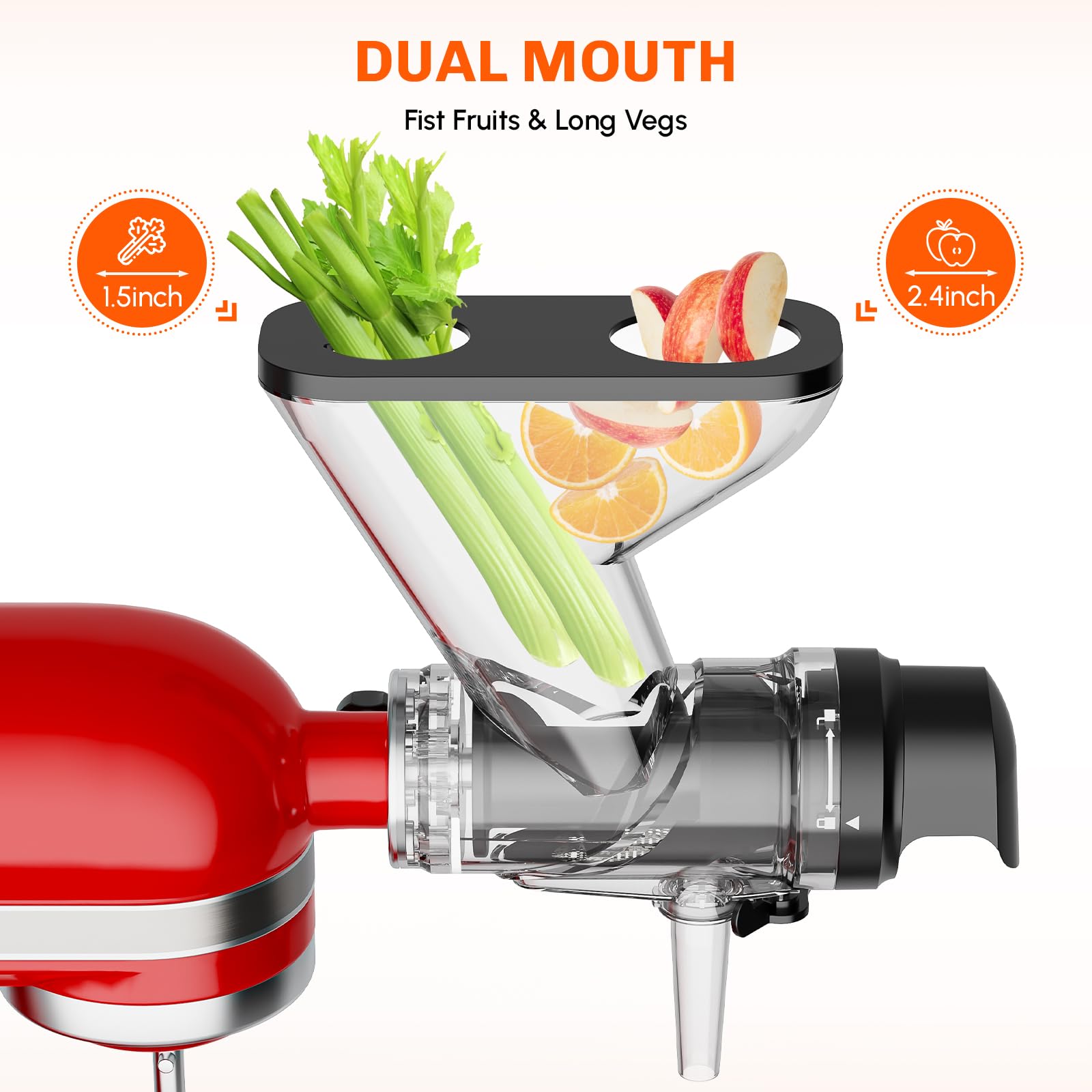 Masticating Juicer Attachment  - đánh giá và giá Kitchen Appliances Kitchenaid
