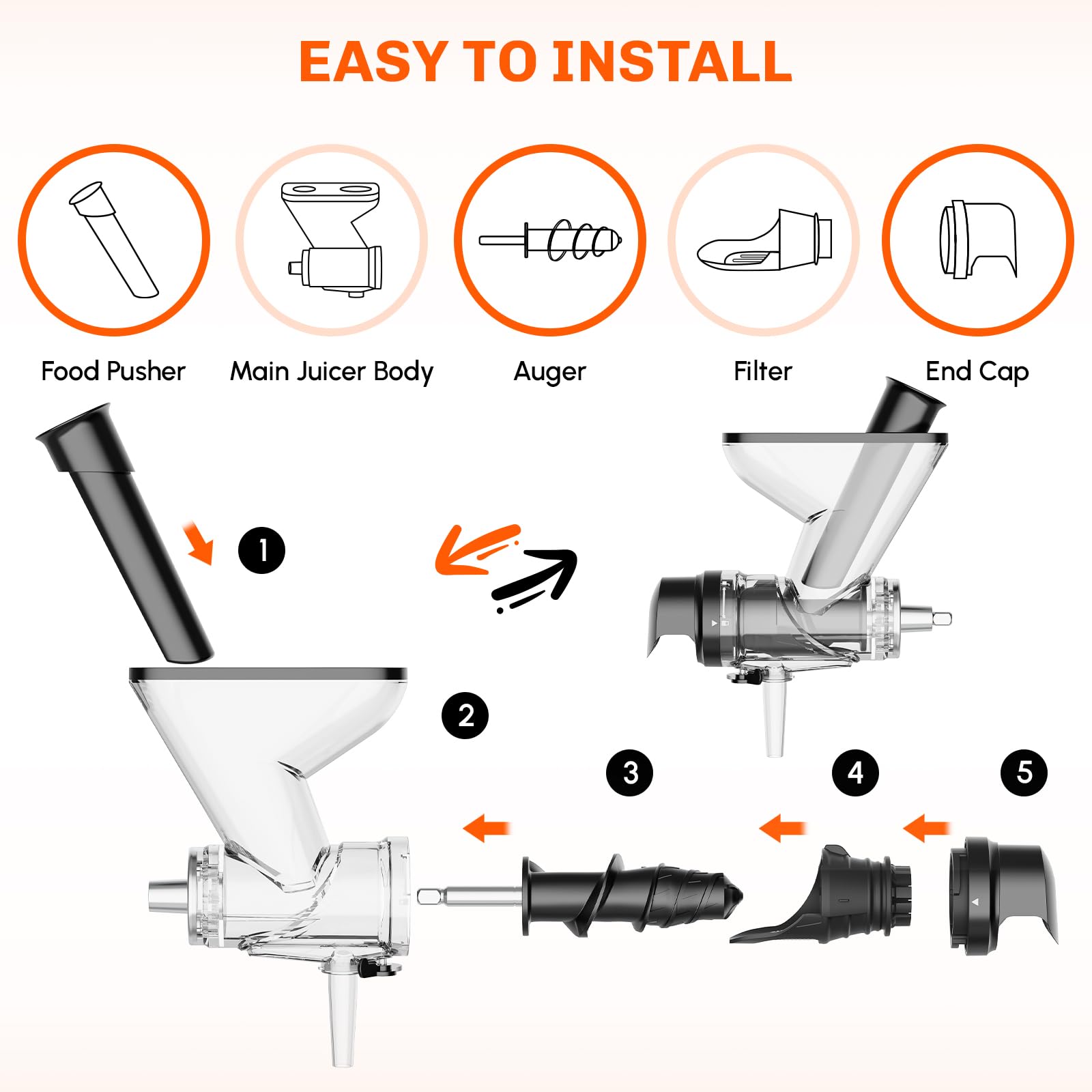 Masticating Juicer Attachment  - đánh giá và giá Kitchen Appliances Kitchenaid