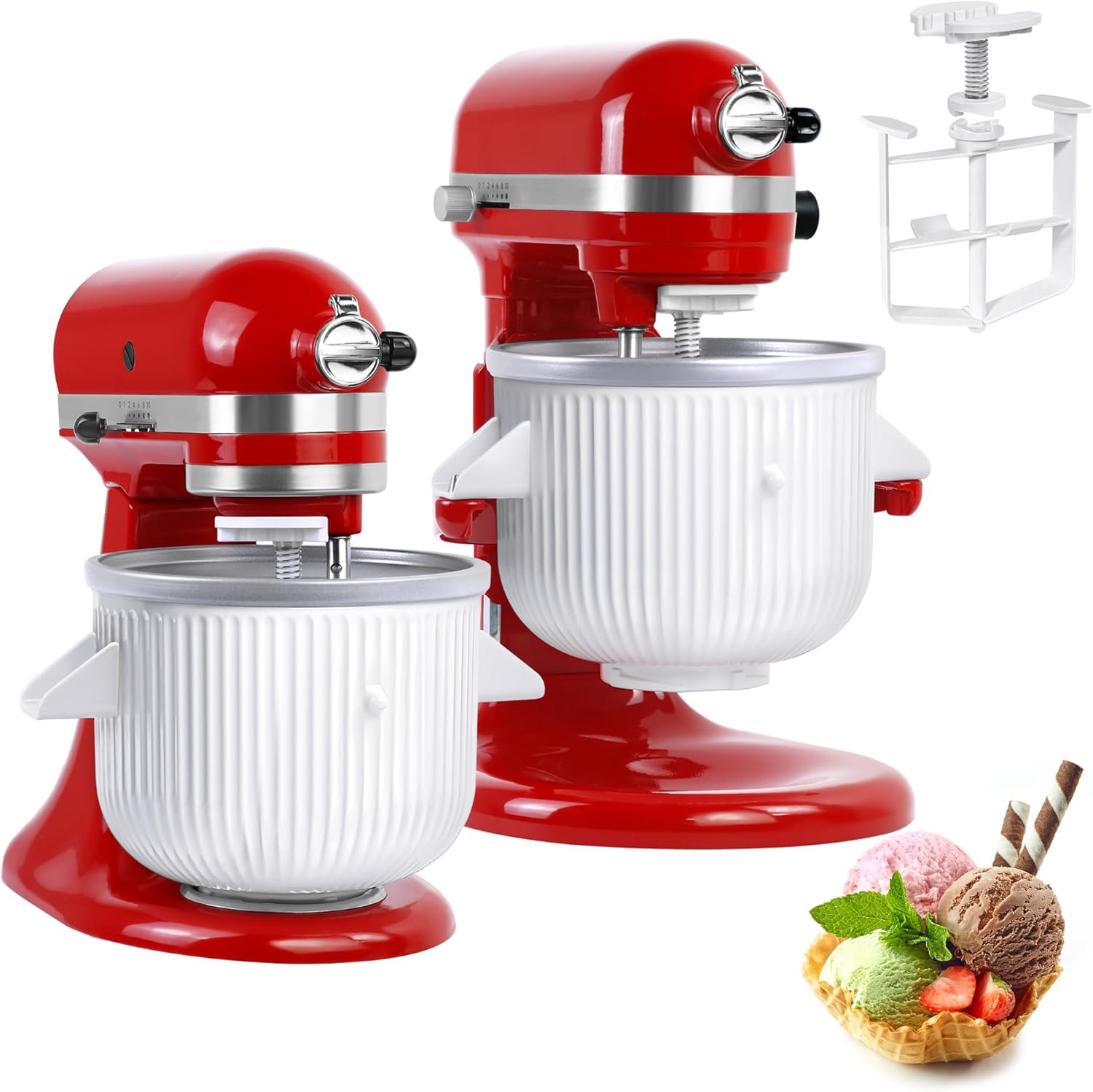 Ice Cream Maker Attachment for - đánh giá và giá Kitchen Appliances Kitchenaid