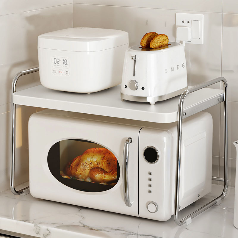 Stainless Steel Microwave Stor - đánh giá và giá Kitchen Appliances Countertop