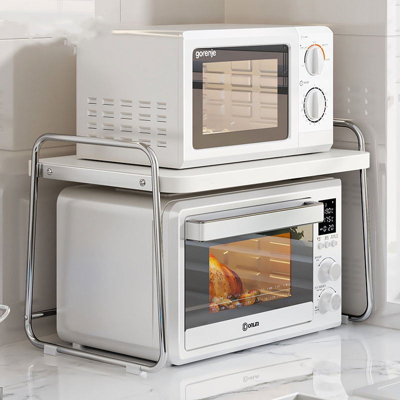 Stainless Steel Microwave Stor - đánh giá và giá Kitchen Appliances Countertop